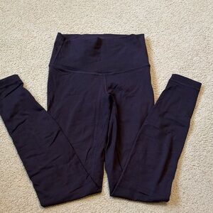 Maroon / brown  High-Waisted lulu Leggings